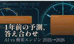 Featured image of post 「AIは検索エンジンを超えるのか？」1年前の自分の記事をAIに読ませてみた