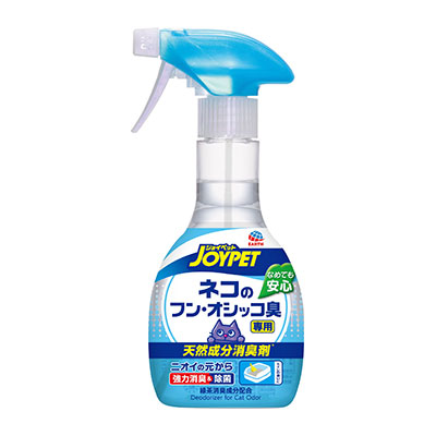 JOYPET 天然成分消臭剤 ネコのフン・オシッコ臭専用 つめかえ用 450mL