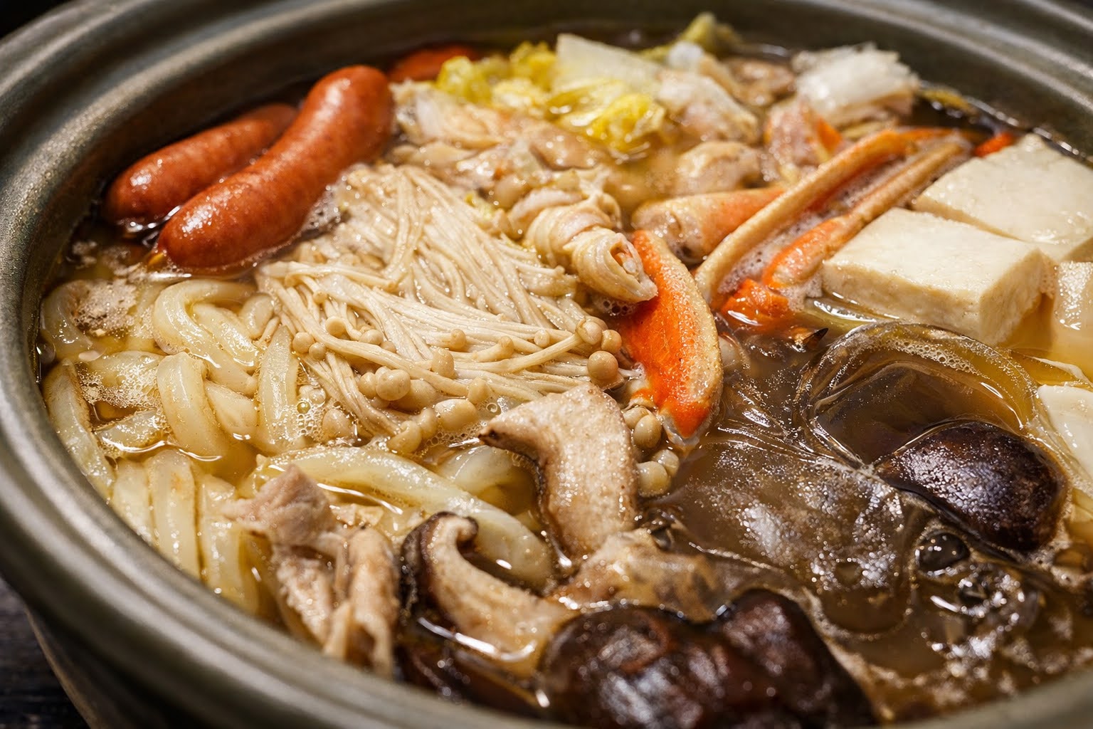 夕食の鍋