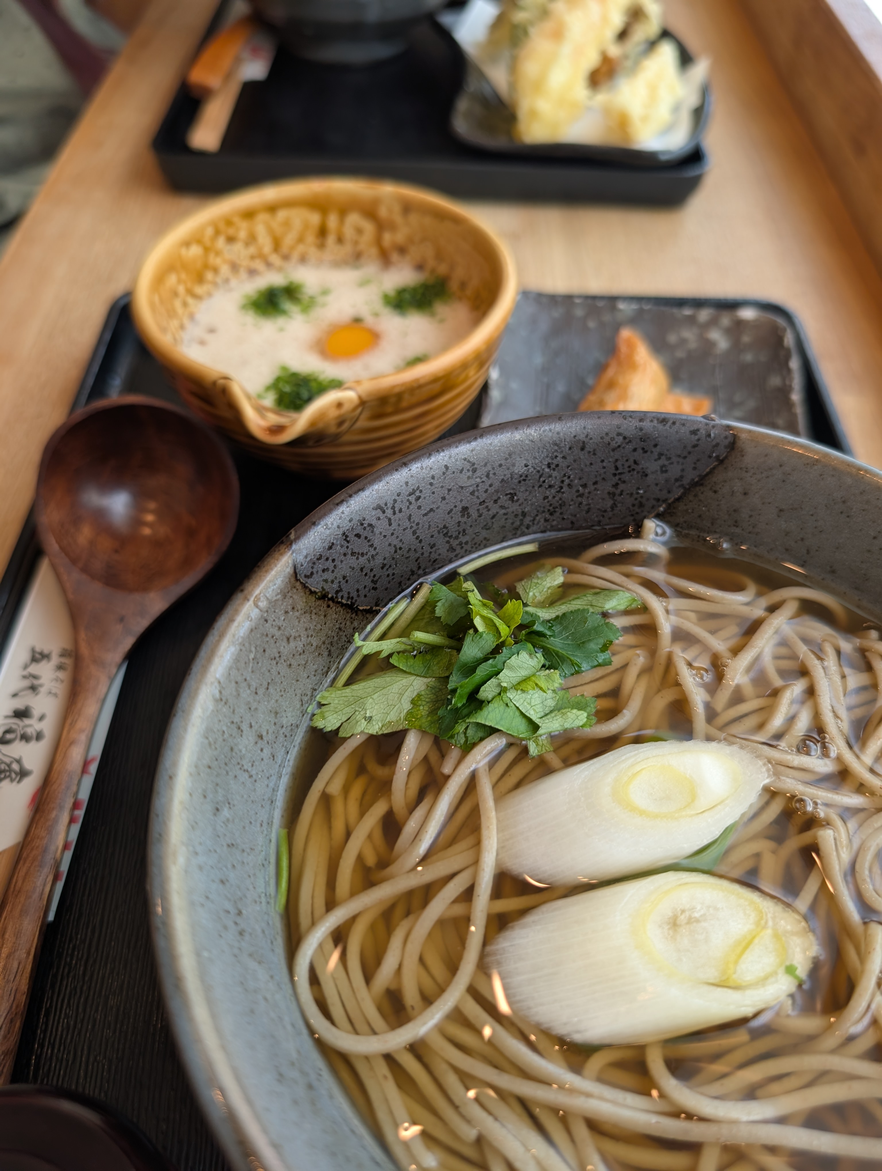 箱根で食べた蕎麦のランチ