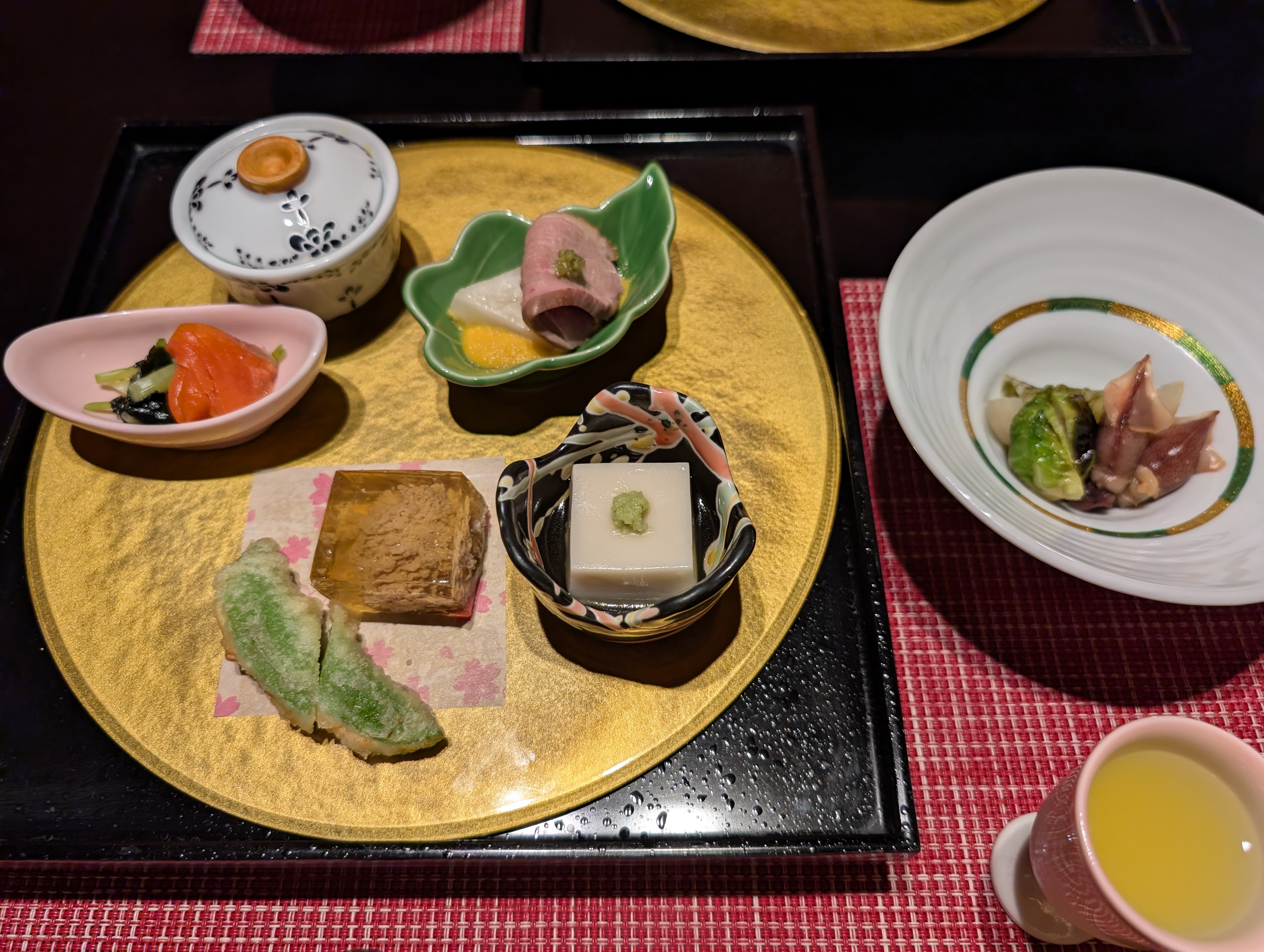 強羅 月の泉の夕食