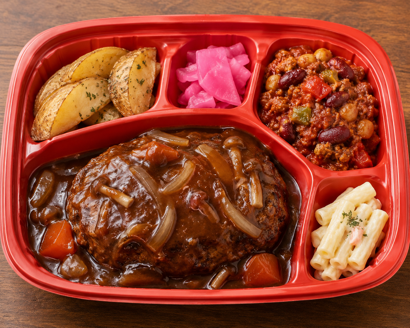 仕出し弁当のランチ