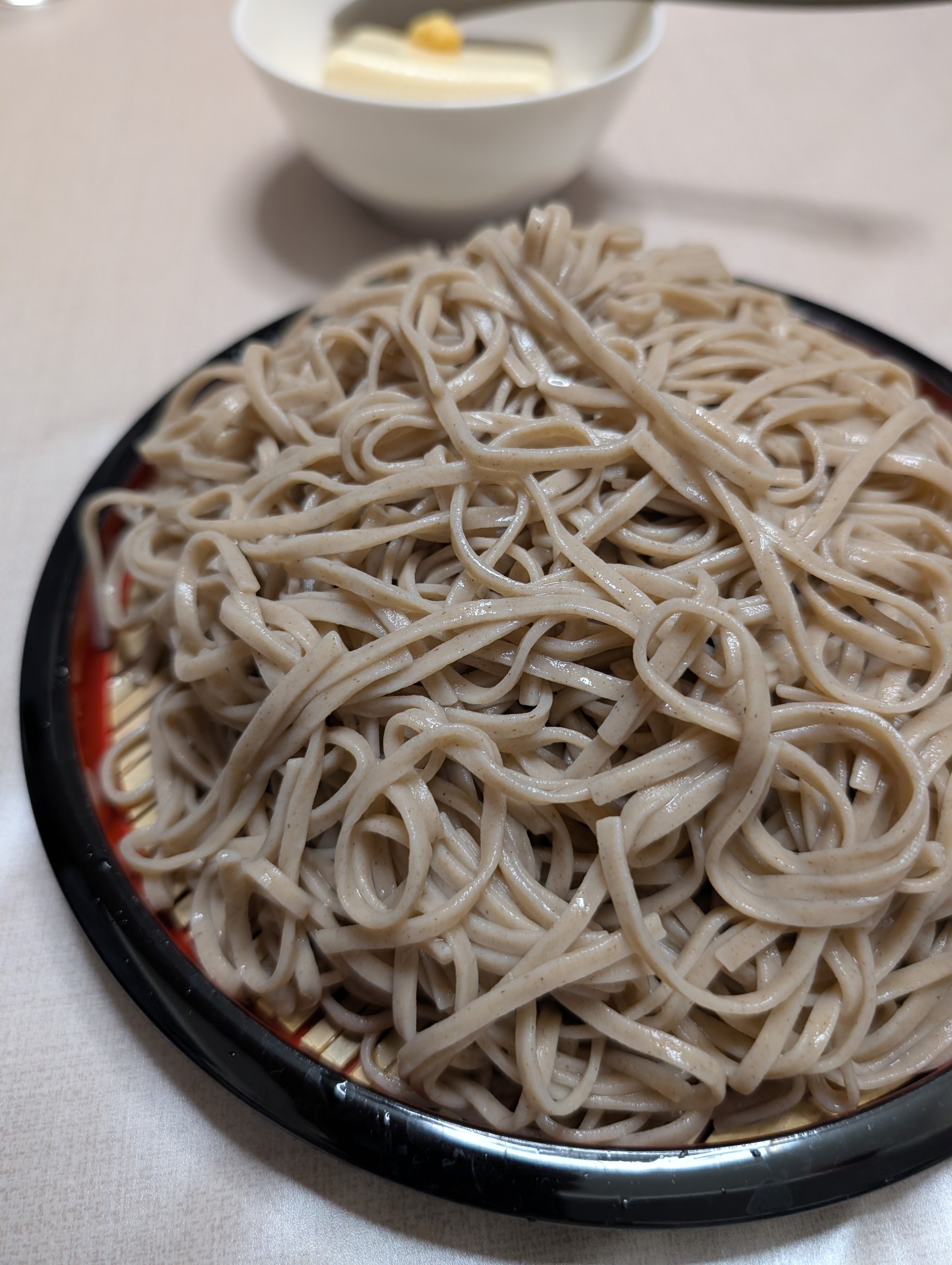 小諸そばのもりそば大盛り
