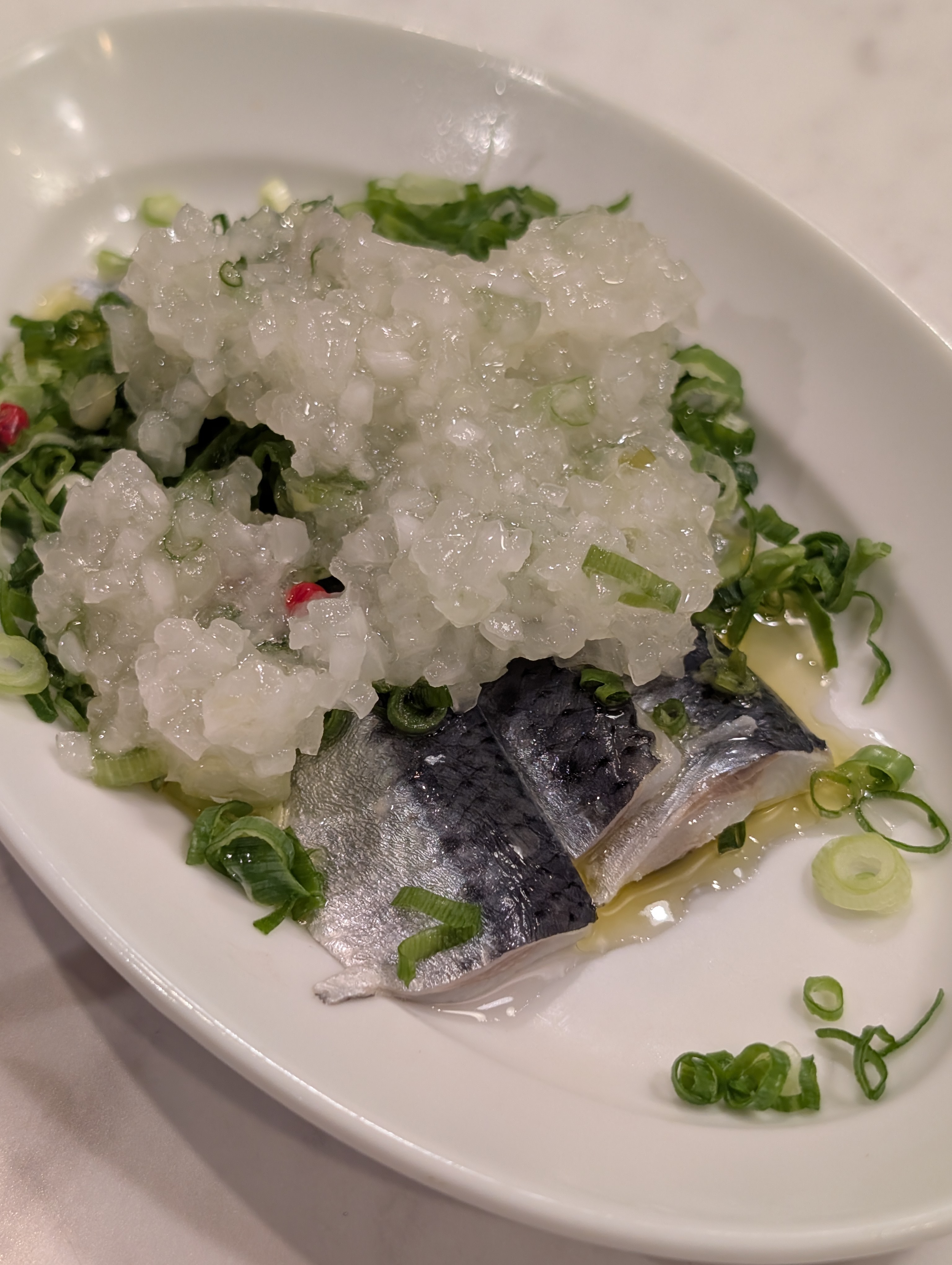 オリーブの丘の魚料理