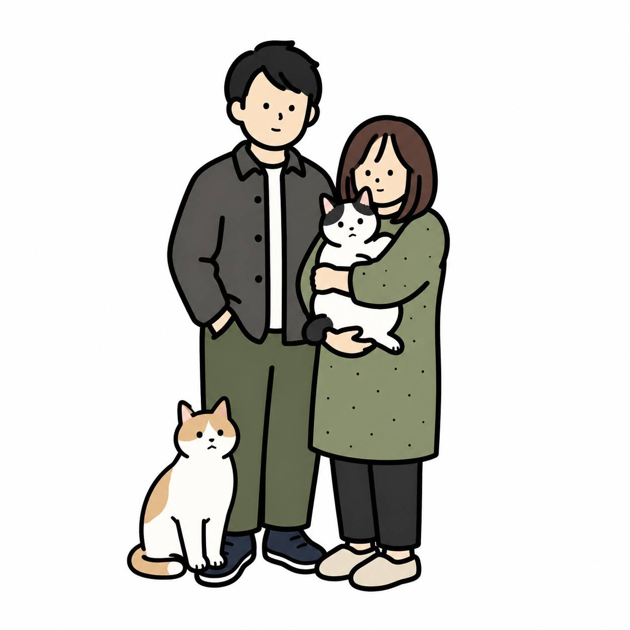 ChatGPTが生成したSNSプロフィールスタイルのイラスト