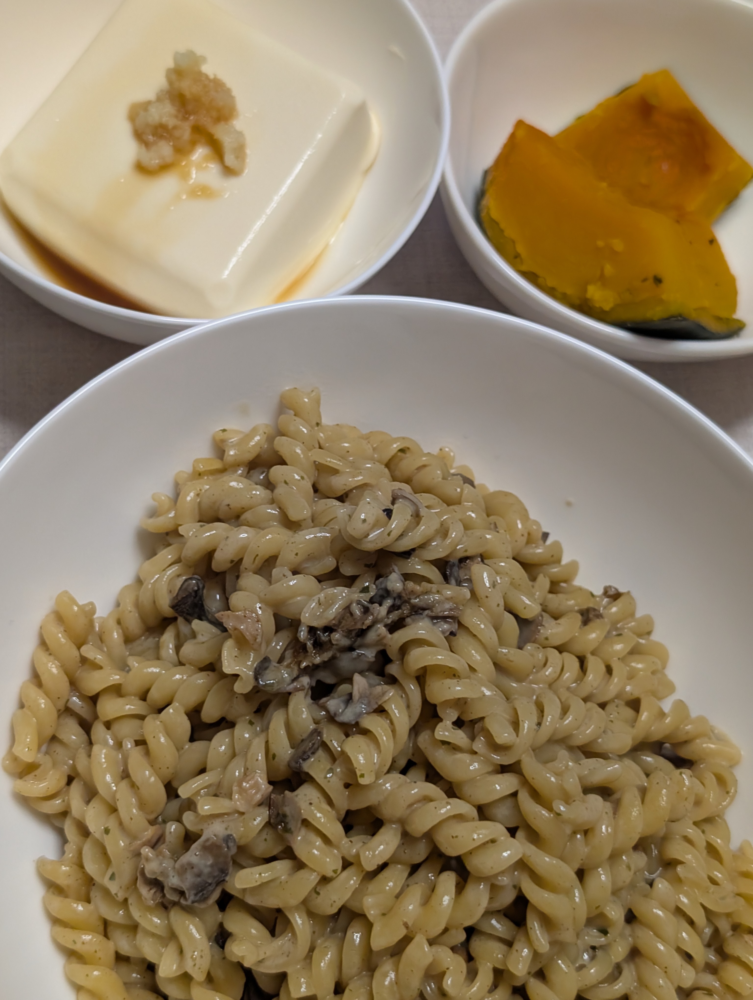 茹でるだけのきのこクリームパスタ「デキチャウーノ」