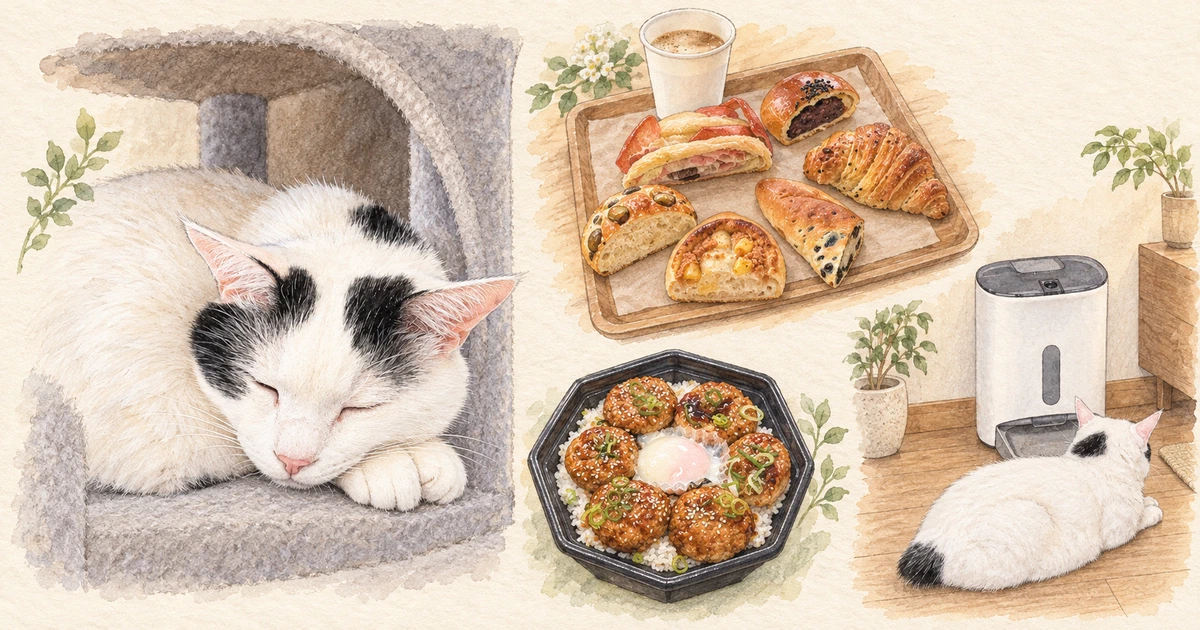 Featured image of post 【09月12日の写真日記】まったりサスケとタパンのモーニングと42億通りの性格診断