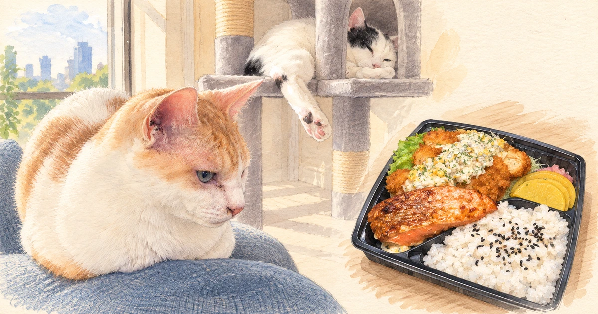 Featured image of post 【09月18日の写真日記】朝のチャコとサスケと人間ドック前夜の弁当