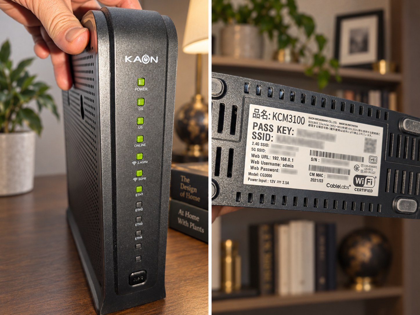 KAONã®ã±ãŒãã«ã¢ãã ã®æ£é¢ãšãå人æ
å ±ããŒãããè£é¢ã©ãã«