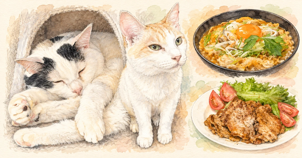 Featured image of post 【10月18日の写真日記】窮屈なサスケとYASSカレー、霧晴れで散歩