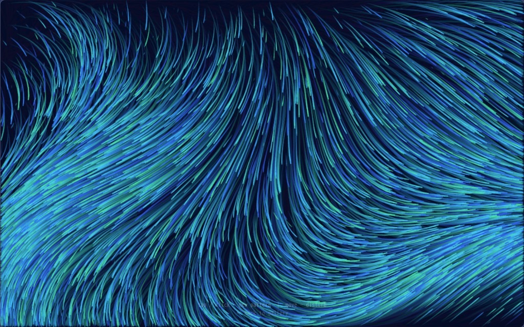 Flow Field の一例（スクリーンショット）