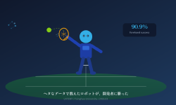 Featured image of post ヘタなデータで教えたロボットが、開発者を負かした ─ LATENT テニスロボットの話