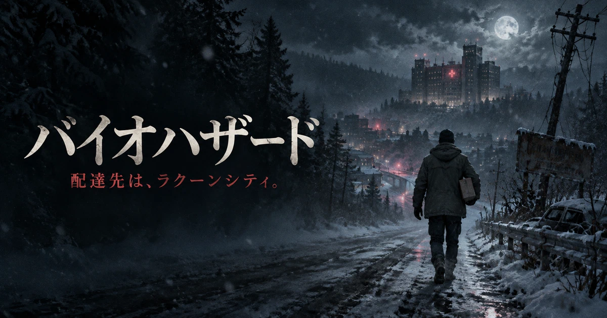 Featured image of post 『バイオハザード』新作映画が公開！普通の配達員が迷い込むラクーンシティの一夜