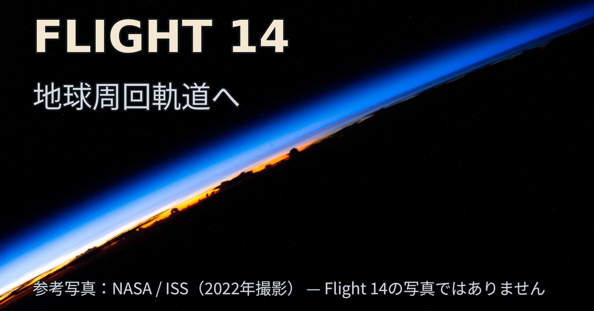 ISSから見た地球の青い大気と日の出。NASAの2022年撮影写真を使ったFlight 14記事の表紙