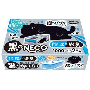 白元アース ドライ＆ドライUP 黒のNECO 1000ml